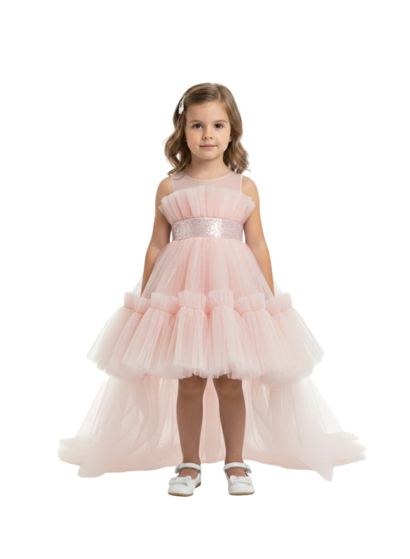 D'Daniela Layered Tulle Dress - Image 1